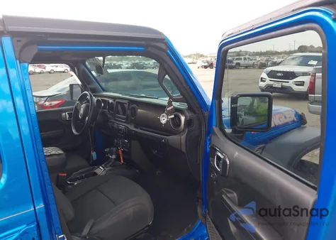 2021 Jeep Wrangler Unlimited Sport S 4X4 from USA, damaged, VIN 1C4HJXDN1MW717458